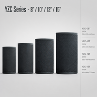 Speaker Audio Full Range Grosir 200W-500W RMS 8" 10" 12" 15" 90x60 Derajat Dispersi M8 Rigging Flying Loudspeaker