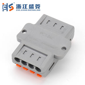 CZLS -224C 4P Connecteur rapide à vis à ressort 250V 32A Contacts en cuivre Bloc de bornes industriel double à branchement rapide - Product Image 2