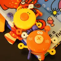 아기 손가락 푸시 및 당겨 부드러운 장난감 만화 동물 모양 아기 조기 교육 교육 학습 장난감 아이 Fidget 장난감
