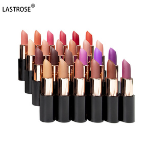 New đen ống Matte Son môi bán buôn 24 màu sắc không thấm nước Son môi lâu dài Vegan son môi nhãn hiệu riêng - Product Image 3