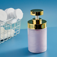Bouteille de shampooing en plastique PET de haute qualité 500 ml 800 ml 1000 ml, design luxueux, bouteille de lotion en plastique pour le lavage du corps, emballage cosmétique