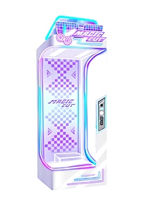 เครื่องจำหน่ายรางวัลแบบตัดโลหะ Magic Cut Scissor Cut พร้อมรองรับภาษาอังกฤษ - Product Image 3