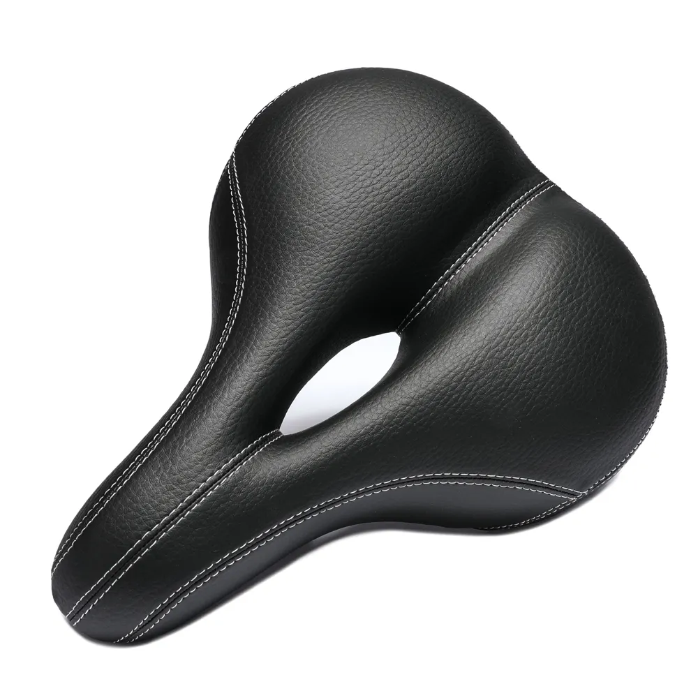 waterproof comfortable PU leather mtb bicycle saddle best soft foam pad bicycle seat