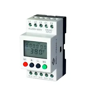 Voltage Monitoring Relay JVR800-2 Three Phase Voltage Protection Relay Digital Phase Sequence Failure Protector