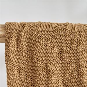 LGT — couverture tricotée léger 100% <span class=keywords><strong>coton</strong></span>, <span class=keywords><strong>Plaid</strong></span> Argyle, pour adultes et enfants, livraison gratuite - Product Image 6