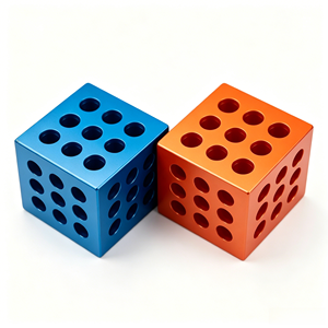 Servicio de Mecanizado CNC de Alta Precisión de 5 Ejes para Piezas de Aluminio, Acero Inoxidable y Latón con Acabado Anodizado y Arenado - Product Image 2