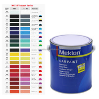 Offres Spéciales bonne qualité automobile acrylique couche de finition 2k citron jaune voiture peinture personnalisé facile couche automobile carrosserie et peinture