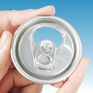 Couvercles de boîtes de conserve en aluminium faciles à ouvrir pour boissons SOT 202 300 305 307 309 401 502 Couvercle de boîte de conserve à anneau de traction facile à ouvrir - Product Image 4