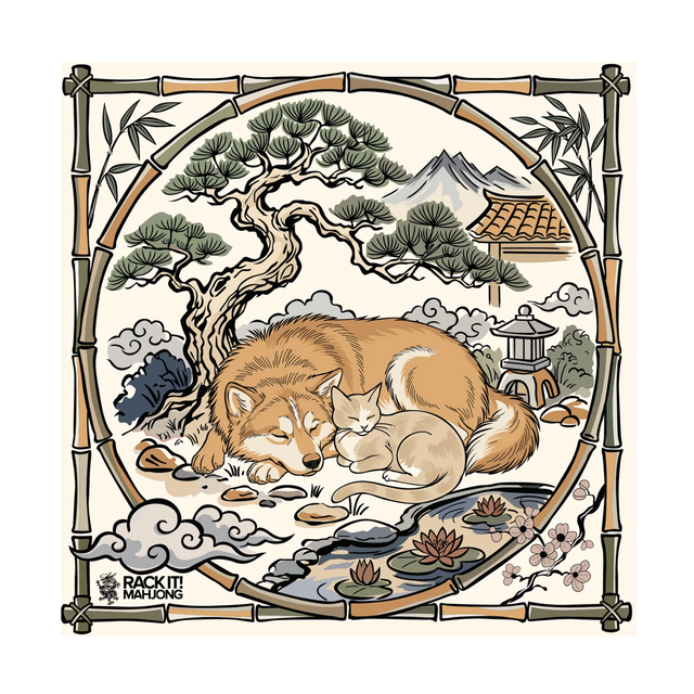 New Release 31.5x31.5" Luxury Neoprene Mahjong Mat for Casino Gambling & Poker Games Portable Design in Stock