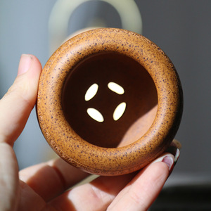 Maceta Mini Bonsái de Arcilla Púrpura Zisha, Hecha a Mano, Cocida al Horno, Tamaño Pulgar, para Escritorio - Product Image 4