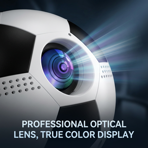 Soccer Ball <b>Projector</b>, 720P HD, Portable Home Theater, English System, Perfect for World Cup & Fan Gatherings - Product Image 4