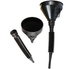 Set 5 Imbuti Flessibili URAQT - Per Olio, Benzina, Con Beccuccio Estensibile, Plastica ABS - Foto 5