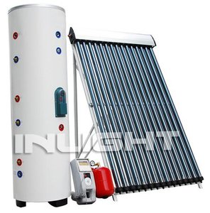 Chauffe-eau <span class=keywords><strong>solaire</strong></span> <span class=keywords><strong>hybride</strong></span> pressurisé avec alimentation électrique de secours et collecteur à caloducs - Product Image 6