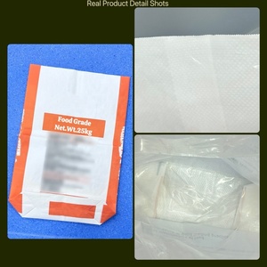 Bolsa de Papel Kraft para Alimentos de 25 kg, Bolsas de Embalaje Ecológicas con Fondo Cuadrado, Saco de Papel Kraft Multicapa Resistente de 50 kg para Harina, Granos y <span class=keywords><strong>Cereales</strong></span> - Product Image 2