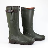 Bottes Wellington vulcanisées imperméables, bottes de randonnée camouflage, chaussures de chasse en néoprène résistantes à l'usure, bottes de pêche pour hommes