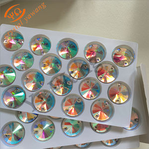 Cristal rond AB coudre sur <span class=keywords><strong>strass</strong></span> <span class=keywords><strong>strass</strong></span> Flatback pierre <span class=keywords><strong>strass</strong></span> avec trous couture cristaux <span class=keywords><strong>Strass</strong></span> pour vêtements robe ceinture chaussures - Product Image 4