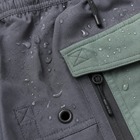 Shorts de pêche pour hommes en gros, séchage rapide, utilitaires, avec cordon de serrage à la taille, pour la plage et la natation