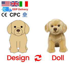 Logotipo personalizado Mini Kawaii Mini Dog Stuffed Animal Dolls Bonito Dos Desenhos Animados De Pelúcia Presente De Natal Brinquedo Vestindo Roupas - Product Image 4