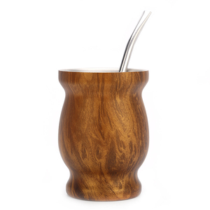 Taza de Yerba de 8oz, taza de Mate de doble pared con pajita, juego de Yerba Mate de acero inoxidable con Bombilla Yerba Mate - Product Image 6