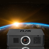 Projecteur laser professionnel 3LCD 3D avec 12 000 lumens ANSI, affichage 4K à contraste élevé, intégration de haut-parleurs