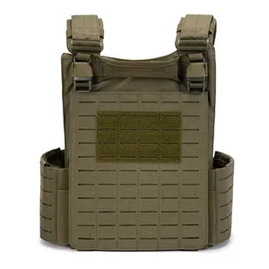 GAG Tactic Vest 1000D Nylon Leichte, verstellbare Rüstungs weste Laser geschnittener Molle-Schnell träger