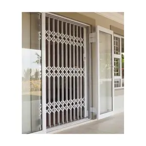 Security grates for windows and doors burglar bars retractable manufacture