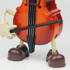 Caja Musical de Plástico con Mecanismo de Relojería, Diseño de Violonchelo, Regalo/Presente Festivo, por Romantic Music Box, Venta al Por Mayor - Product Image 5