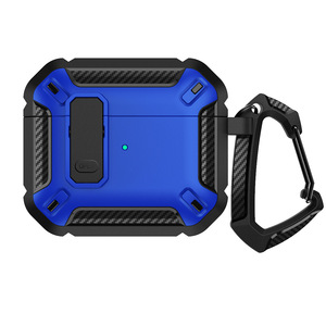 Estuche de bloqueo para <span class=keywords><strong>AirPods</strong></span> <span class=keywords><strong>4</strong></span> Funda protectora de silicona a prueba de golpes con llavero para Apple <span class=keywords><strong>Airpods</strong></span> 4th Generation 2024 Lanzado - Product Image 6