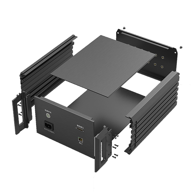 DIY Cases Aluminum Electronic Pcb Enclosures Industrial Aluminum Extrusions Aluminum Alloy Profile