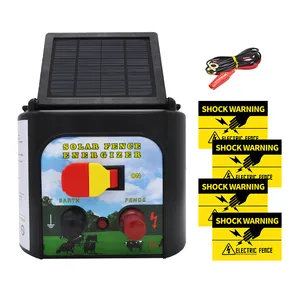 0.15J De Meest Krachtige Solar Hek Controller Draagbare Schrikdraadapparaat Met Ce Certificaat Voor Vee & Paard & Schapen