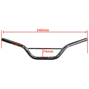 Guidon en aluminium de 22mm pour <span class=keywords><strong>moto</strong></span> Motocross <span class=keywords><strong>Mini</strong></span> Dirt Pit Bike Petit <span class=keywords><strong>Apollo</strong></span> 47cc 49cc <span class=keywords><strong>50cc</strong></span> ATV Scooter 7/8 "Poignée en pouces - Product Image 2