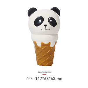 गर्म बिक्री पांडा आकार दांतों की सफाई रबर कुत्ते पालतू खिलौना पिल्ला हड्डियों के खिलौने टिकाऊ - Product Image 6