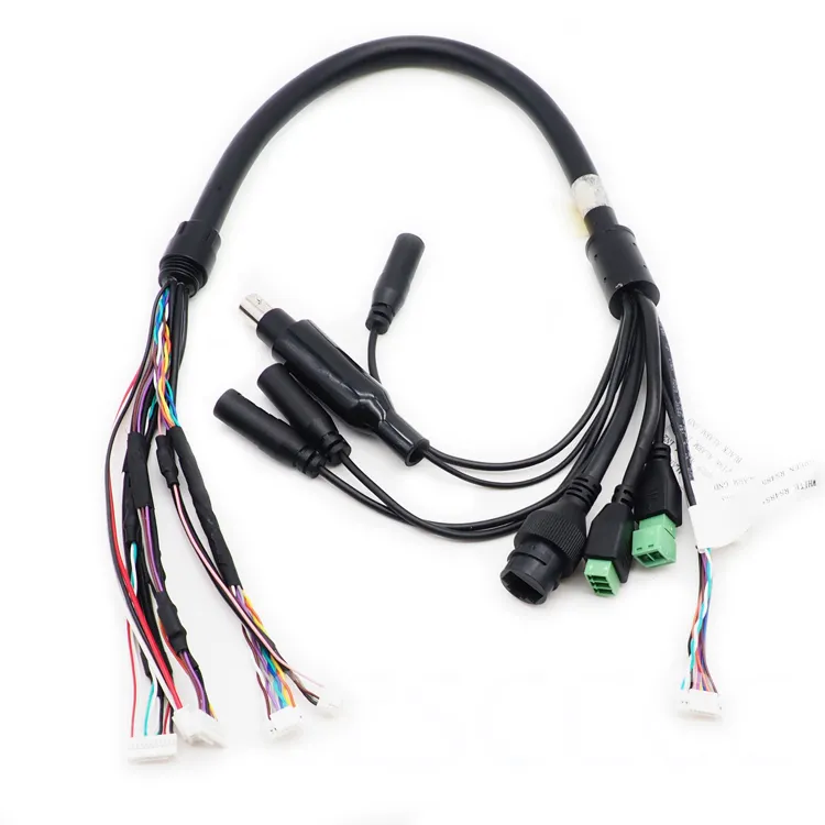 Automotive Wire Harness Security monitoring wires cables cable assemblies waterproof network professional manufacturer