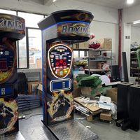 Machine de boxe électronique à monnayeur, jeu de frappe d'arcade, puissance de coup fort, rentabilité élevée, à vendre