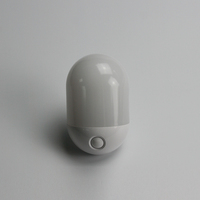 Interruptor de botón de luz nocturna, diseño creativo de luz led pequeña, de fábrica, el más vendido