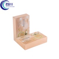 Caja de Embalaje de Papel Plegable Ecológica y Colorida para Cosméticos, Caja de Regalo de Papel para Condones, Aceites Esenciales y Perfumes para Parejas