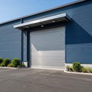 <span class=keywords><strong>Porte</strong></span> à enroulement en aluminium à rupture <span class=keywords><strong>de</strong></span> pont thermique motorisée électrique certifiée CE OUTUS pour bâtiments industriels et commerciaux - Product Image 4