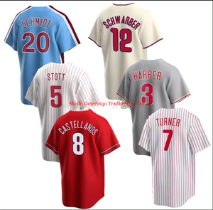 أفضل جودة خياطة مخصصة #5 بريسون ستوت #7 تريا تيرنر #12 كايل شوارب #3 برايس هاربر جيرسيه كرة سلة أمريكي - Product Image 1