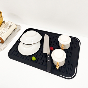 Alfombrilla de Silicona para Secar Platos, Libre de BPA, Segura, para Platos, Vasos y Utensilios de Cocina - Product Image 2