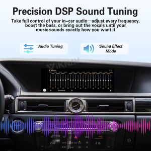 Boîtier décodeur de système Linux Viknav pour voiture, interface de mise à niveau compatible avec Lexus GS 2007-2020, CarPlay sans fil, Android Auto, Autolink, Airplay - Product Image 5