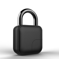 Cadenas Intelligent à Empreinte Digitale Tuya Sécurisé, Serrure de Porte sans Clé Rechargeable USB à Déverrouillage Rapide, Antivol pour Maison