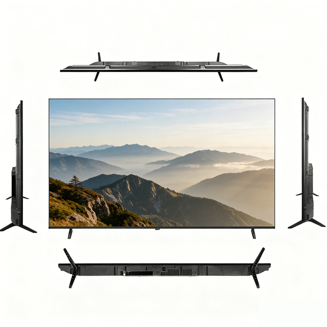 Original Manufacturer Factory Smart MiniLED QLED Hotel TV Accept Custom 4K HDTV 32-75 Inch