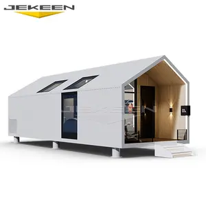Jekeen di động prefab nhà không gian con nhộng khách sạn cabin prefab nhà ở khách sạn container