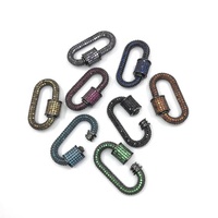 Accessoires de bijouterie en argent sterling 2021, fermoir de bracelet à vis, pour la fabrication de colliers, nouvelle collection 925