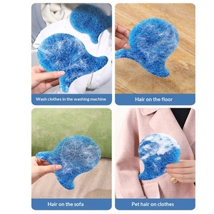 Balle de lavage réutilisable multifonctionnelle en polyuréthane pour éliminer les poils d'animaux et les peluches, de haute qualité pour la maison - Product Image 6
