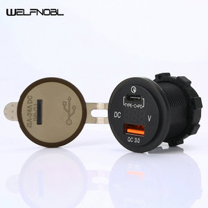 Chargeur USB Type-C pour <span class=keywords><strong>voiture</strong></span> économique, <span class=keywords><strong>prise</strong></span> 12V-24V, charge rapide 3.0 pour tableau de bord intérieur de <span class=keywords><strong>voiture</strong></span> - Product Image 6