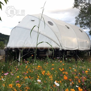Todo <span class=keywords><strong>el</strong></span> tiempo de la lluvia <span class=keywords><strong>bosque</strong></span> impermeable al aire libre de PVC de lujo <span class=keywords><strong>Hotel</strong></span> Resort Glamping carpa - Product Image 5