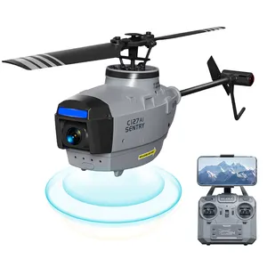 C127AI R/C aereo da volo militare simulato 720P telecamera grandangolare AI riconoscimento intelligente elicottero giocattolo Drone