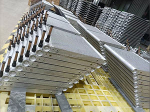 Fabricant OEM de condenseurs microcanaux en aluminium sur mesure, échangeurs de chaleur à ailettes en aluminium pour systèmes CVC et pompes à chaleur - Product Image 4