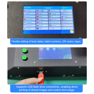 Độ phân giải cao nhanh khô biến Ngày sản xuất ngày lô số logo trứng mã hóa Máy dập - Product Image 6